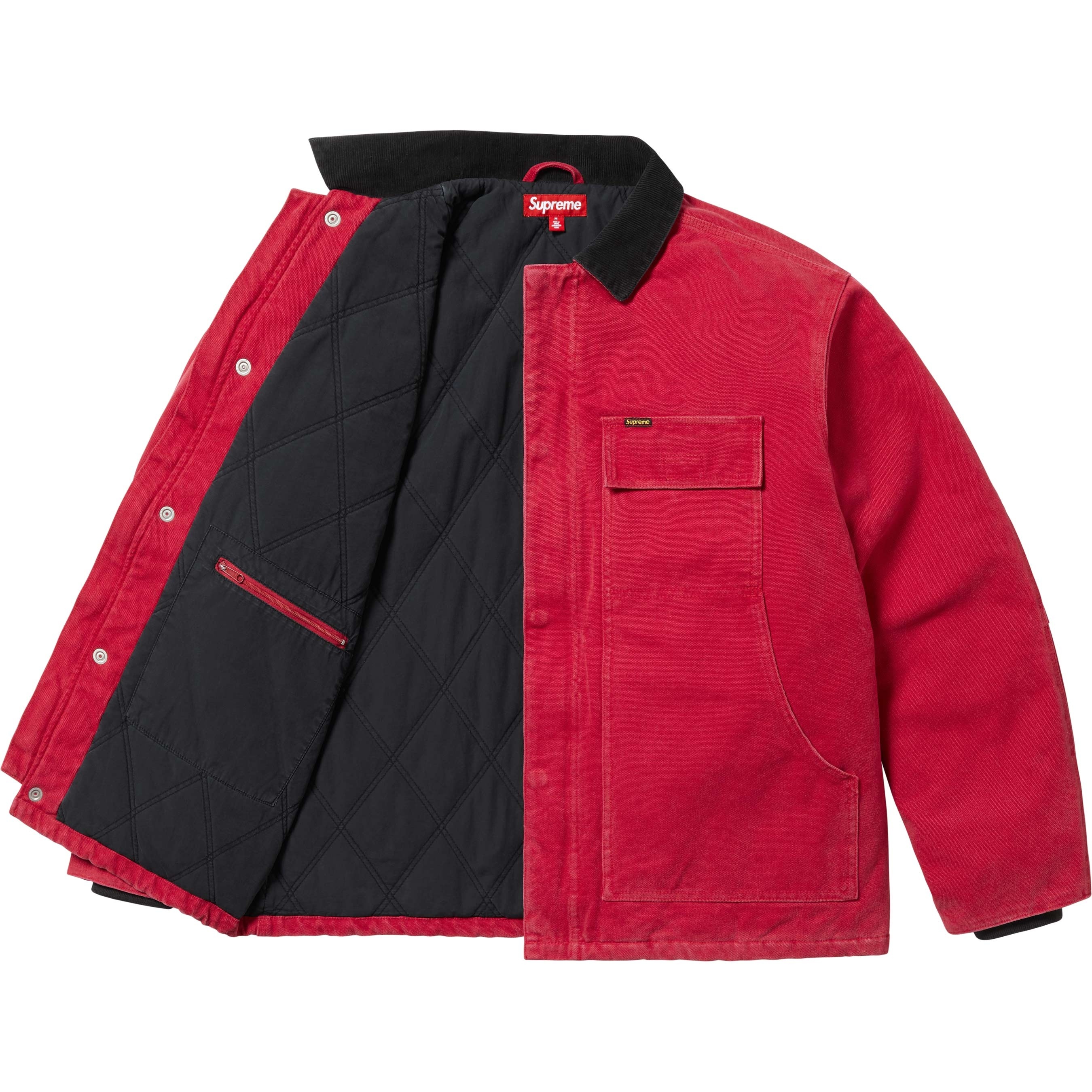 Old English Canvas Work Jacket view 3